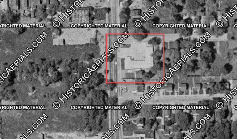 Dearborn Motor Lodge - 1957 Aerial